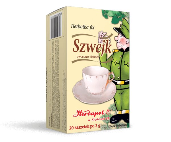 Herbatka Szwejk, fix, 20 saszetek |  !!! 7030328