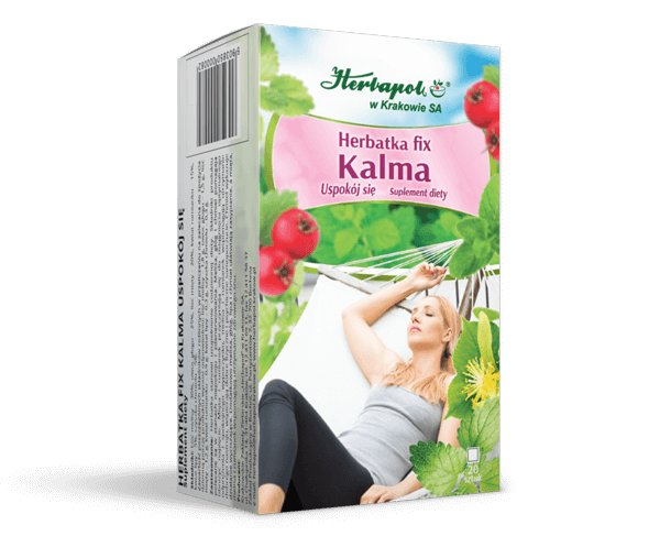 Herbatka Kalma, fix, 20 saszetek |Darmowa dostawa od 199,99 zł !!! 7006114