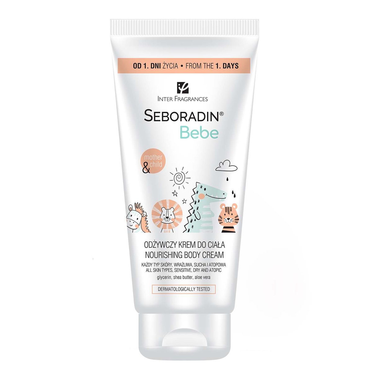 Seboradin Seboradin Bebe odżywczy krem do ciała 200ml