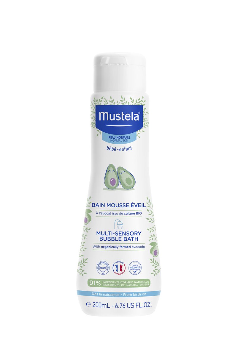 Mustela Płyn Bąbelkowa kąpiel, 200 ml