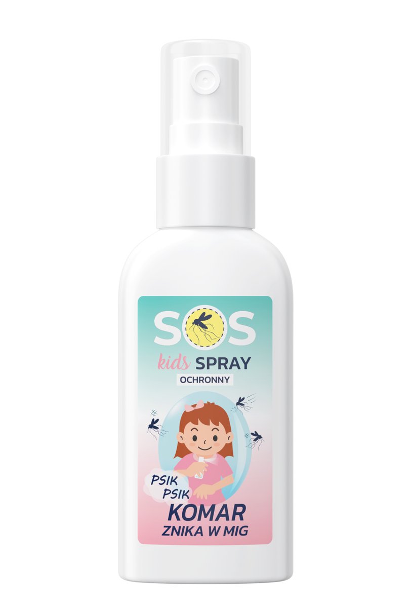 SOS Spray Ochronny o Właściwościach Odstraszających Komary, 40 ml  Duży wybór produktów | Dostawa kurierem DHL za 10.90zł !!!| Szybka wysyłka do 2 dni roboczych! | 7080430