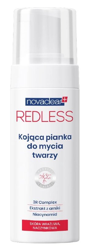 Equalan Novaclear+ Redless kojąca pianka do mycia twarzy 100 ml