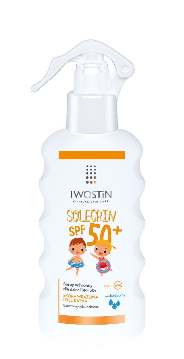 Iwostin SANOFI AVENTIS DEUTSCHLAND GMBH Solecrin SPF 50 Spray ochronny dla dzieci 175 ml