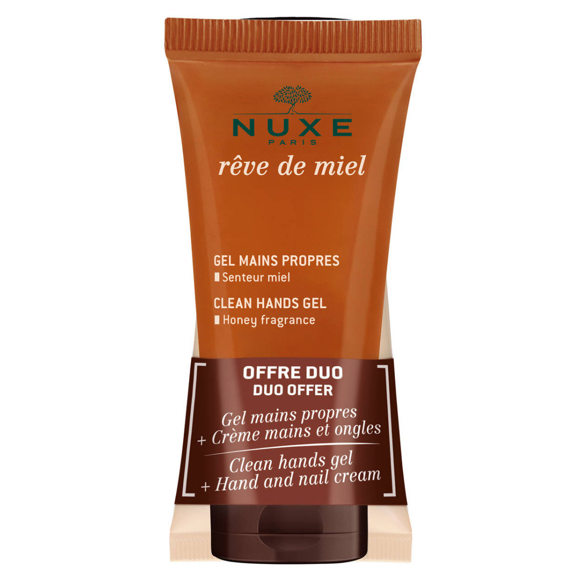 Nuxe<p /p> Zestaw Rve de Miel, krem do rąk, 30 ml + żel czyste dłonie, 30 ml<p /p>