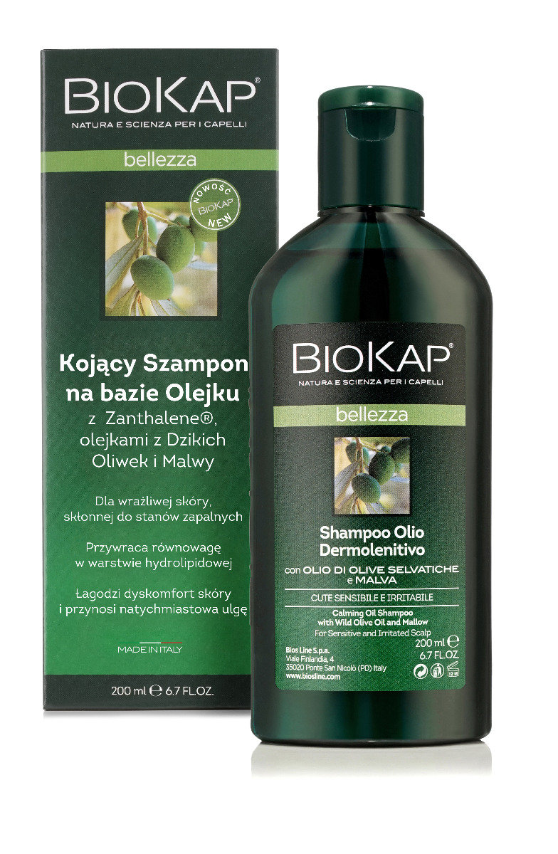 Biokap Bellezza szampon-olejek Zanthalene 200 ml