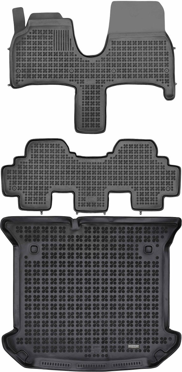 Citroen C8 Minivan od 2002-2014r. Bagażnik REZAW 230117 + Dywaniki REZAW 201220