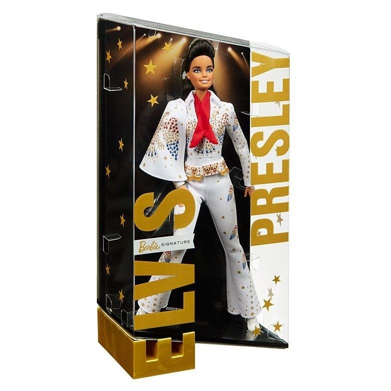Lalka Barbie kolekcjonerska Elvis Presley