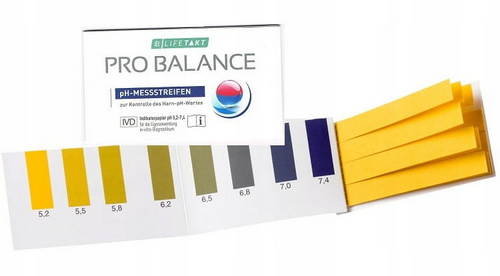 Paski Pro Balance do kontroli pH moczu