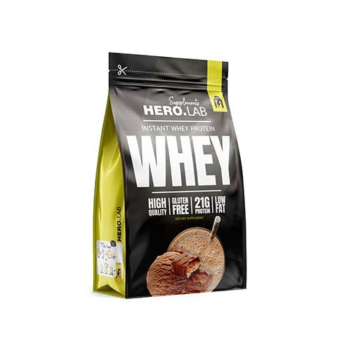 Instant Whey Protein HIRO.LAB 750g Peanut Butter Caramel Bar