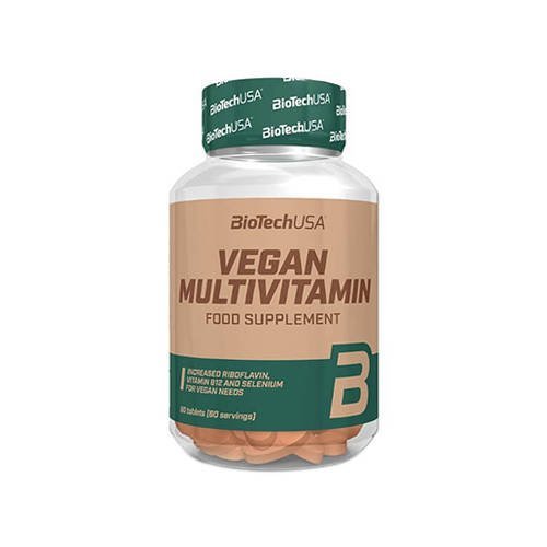 BioTech Vegan Multivitamin [ 60tabs ] - BIOTECH - Multiwitamina dla wegan