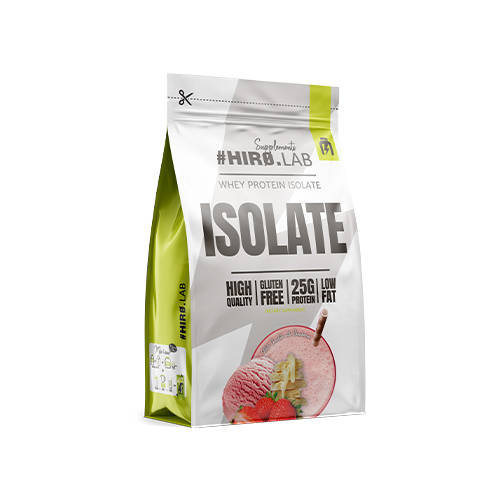 Whey Protein Isolate HIRO.LAB 700g WhiteChocolStrawberr