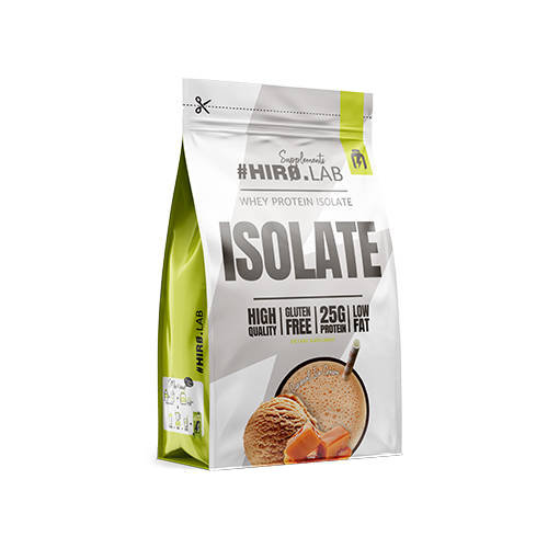 Whey Protein Isolate HIRO.LAB 700g Caramel Ice Cream