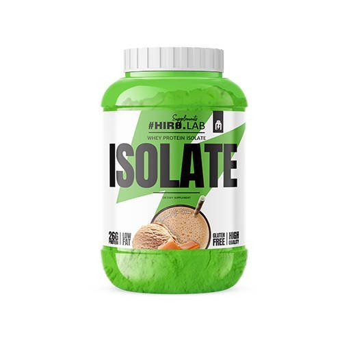 Whey Protein Isolate HIRO.LAB 1800g Caramel Ice Cream