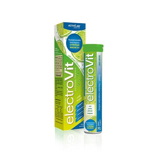 Activlab Pharma ElectroVit smak limonka 20 tabletek musujących 4615561