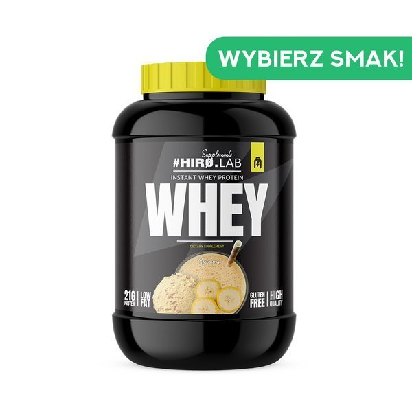 Whey HIRO.LAB Instant Protein [ 750g ] - HIRO.LAB - Odżywka białkowa Białko Serwatkowe WPC Koncentrat Białka Serwatki Chocolate