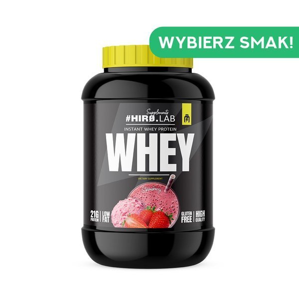 Instant Whey Protein HIRO.LAB 2000g Strawberry