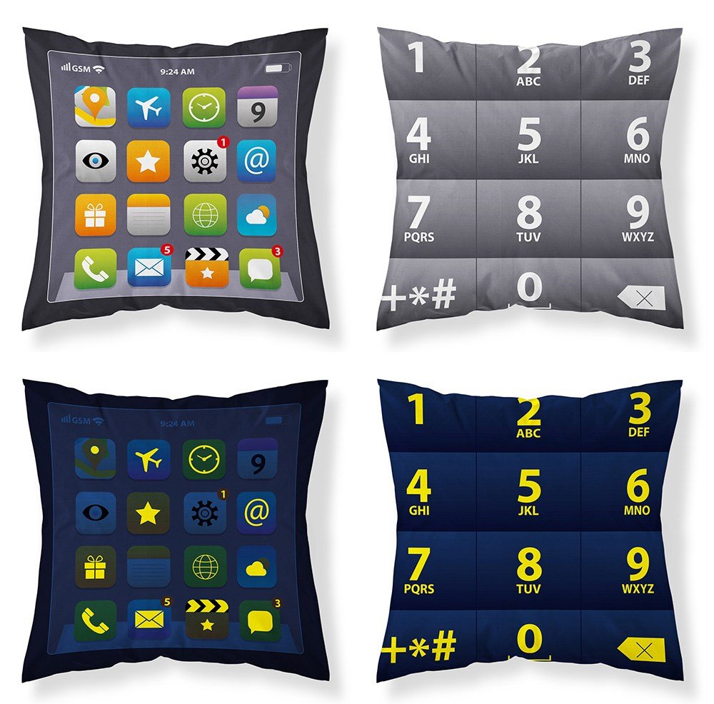 Detexpol Poszewka świecąca w ciemności 40x40 telefon Iphone PF010_20211128192628