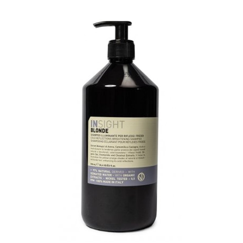 Insight BLONDE Rozświetlający Szampon do Włosów Blond 900ml INS000112