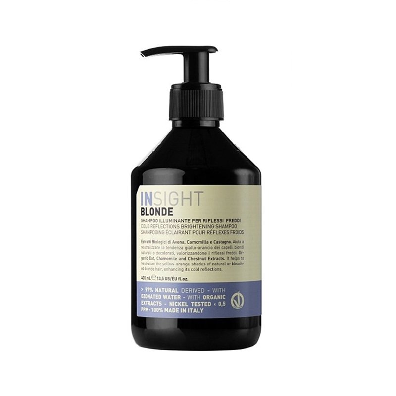 Insight BLONDE Rozświetlający Szampon do Włosów Blond 400ml INS000113