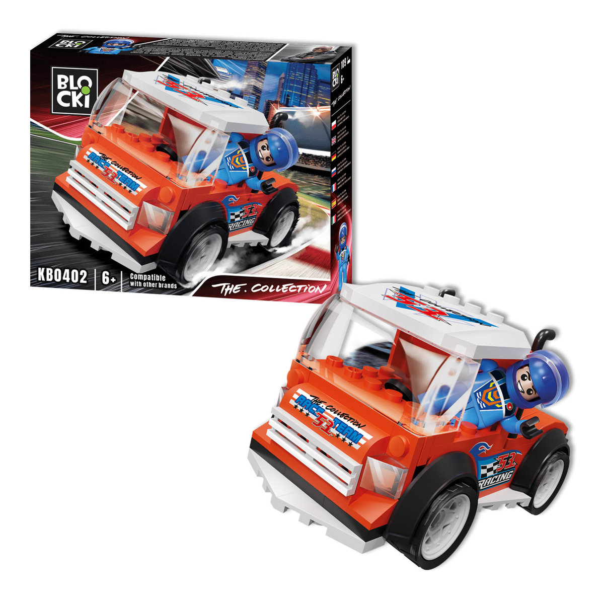 Klocki BLOCKI BLOCKI The Collection Grand Tour Truck Race Team KB0402