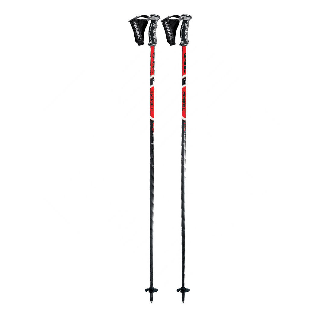 Gabel Kije Narciarskie Hs-r Black/red 125 CM