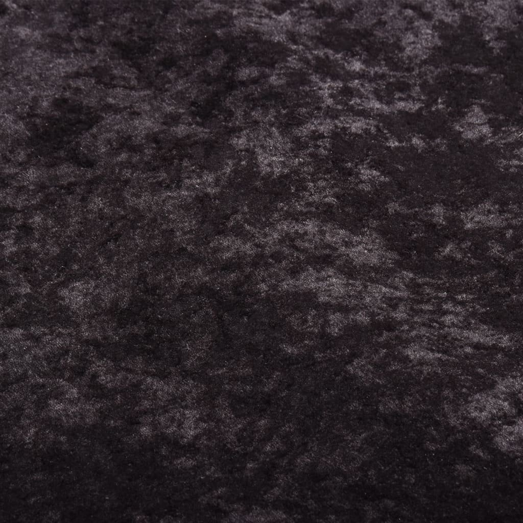 vidaXL Dywan, możliwość prania, 190x300 cm, antracyt, antypoślizgowy