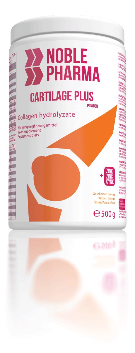 NOBLEPHARMA SP. Z O.O. NOBLEPHARMA SP Z O.O Noble Pharma Cartilage Plus Pomarańcza 500 g