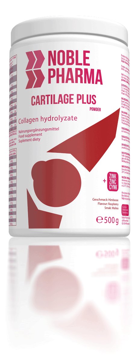 NOBLEPHARMA SP. Z O.O. NOBLEPHARMA SP Z O.O Noble Pharma Cartilage Plus Malina 500 g