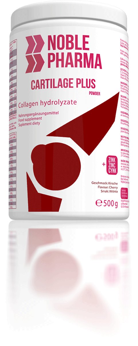 NOBLEPHARMA SP. Z O.O. NOBLEPHARMA SP Z O.O Noble Pharma Cartilage Plus Wiśnia 500 g