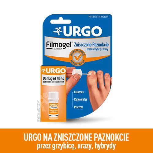 URGO Urgo na zniszczone paznokcie 3,3 ml