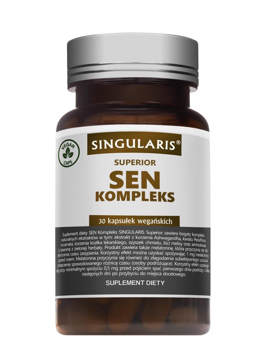 Singularis-Herbs Corporation Limited Liability Com Singularis Sen Kompleks suplement diety 30 kapsułek