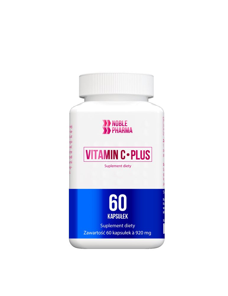 Noblepharma Vitamin C, 60 kapsułek