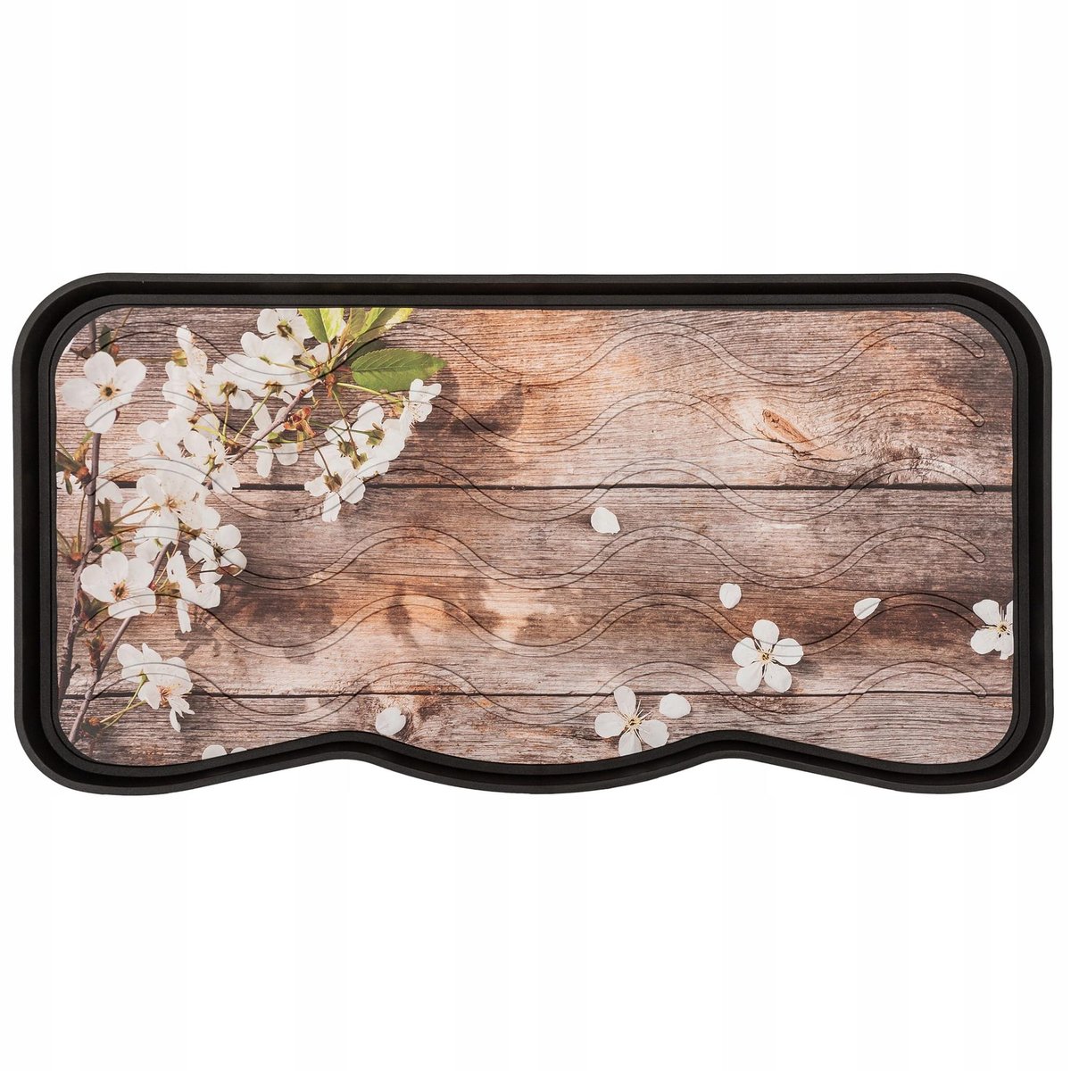 Ociekacz na buty z nadrukiem 38 x 75 cm Flowers & Wood