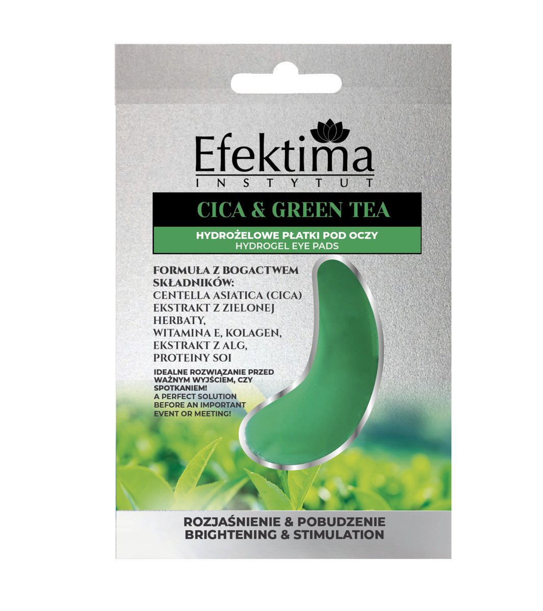 Cica & Green Tea Hydrożelowe Płatki Pod Oczy