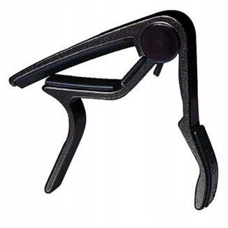 Dunlop DL CP 00001 88B Trigger Capo zapewnia klasyczny gitara Czarny 37088002001
