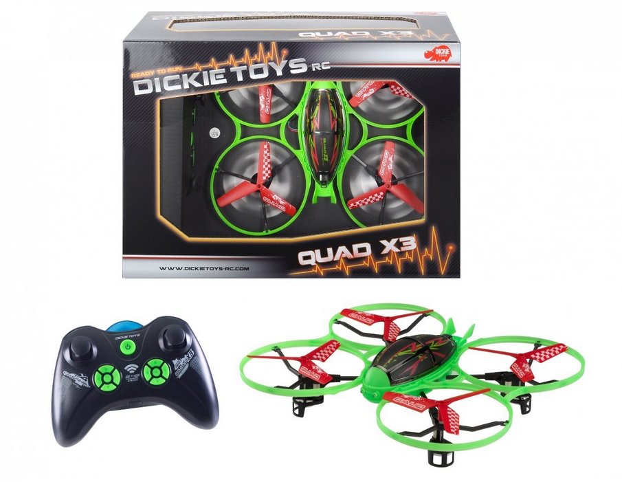 Dickie Quad X3 Aircraft 