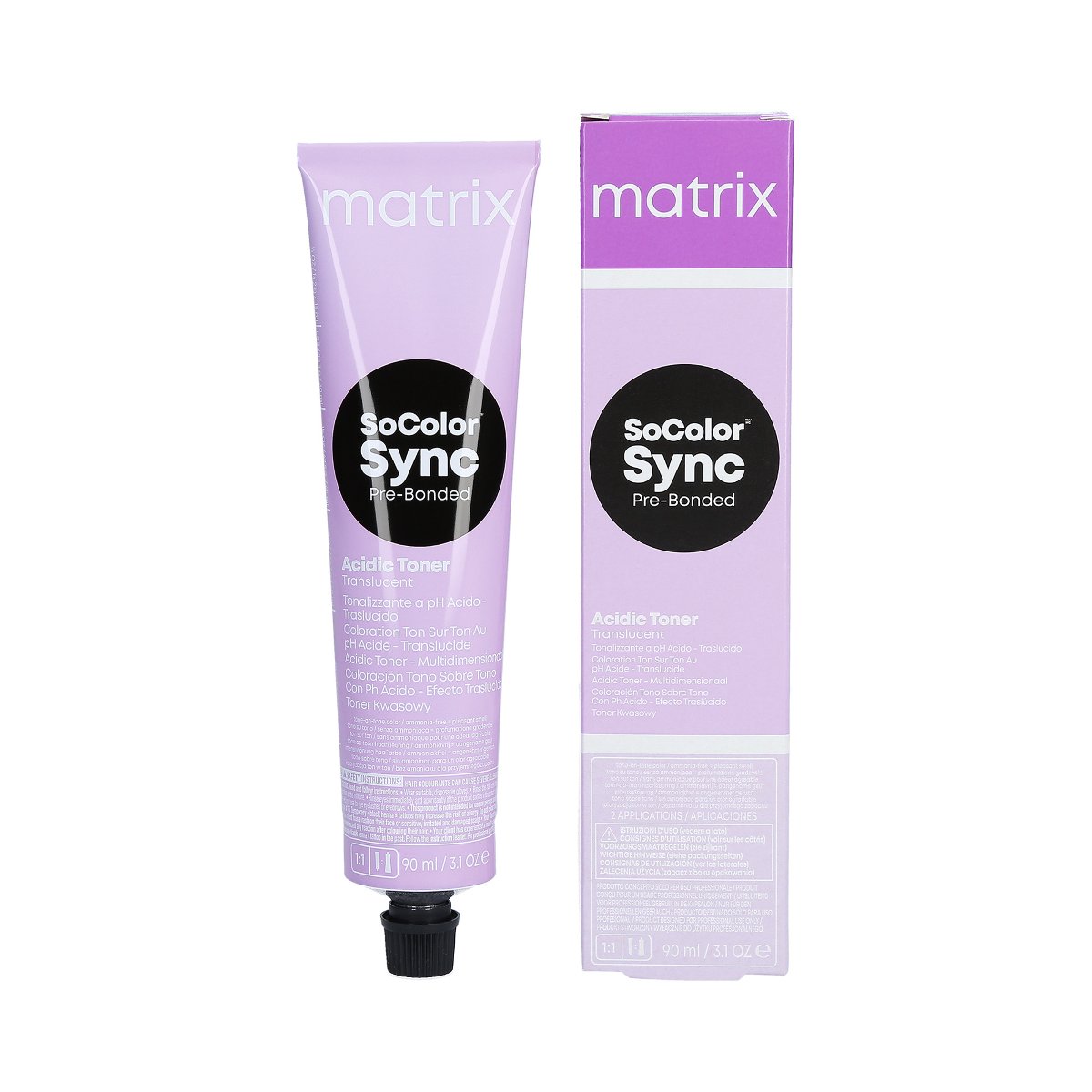 Matrix SoColor Sync Acidic Toner 8AG Sheer Nude 90 ml