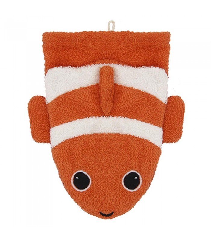 Myjka Do Kąpieli Dla Dzieci, Rękawica Kąpielowa, Pacynka, Mała, Błazenek Conny, Bawełna Organiczna, Gots, Fürnis