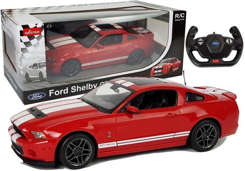 Rastar Auto R/C Ford Shelby 1:14 Czerwony na Pilota 6013