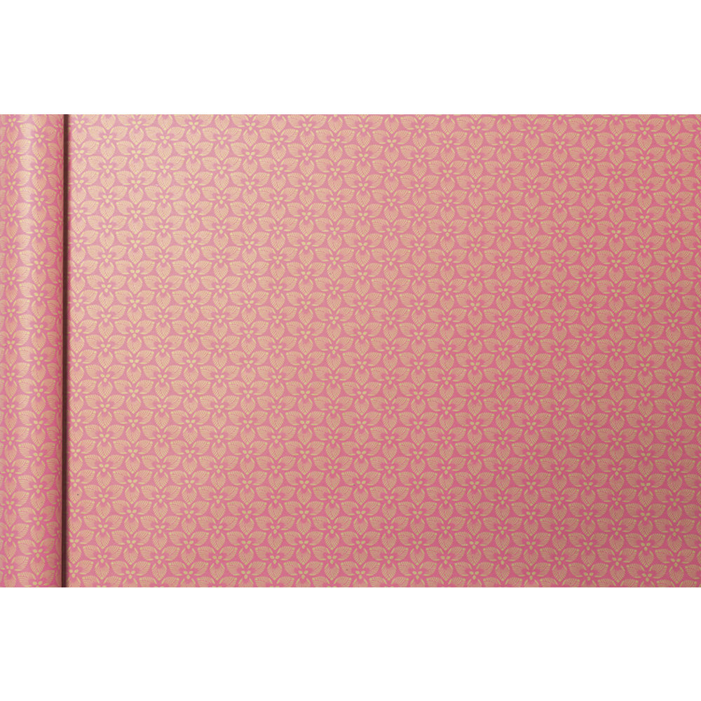 Clairefontaine Papier ozdobny Pink flowers 500 x 35 cm