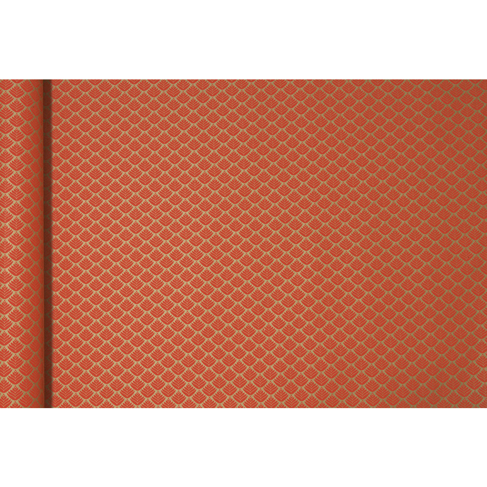 Clairefontaine Papier ozdobny Red flowers 500 x 35 cm