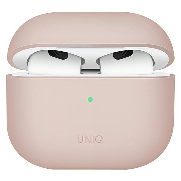 Apple Uniq Etui UNIQ Lino AirPods 3 Silicone różowy/blush pink UNIQ536PNK