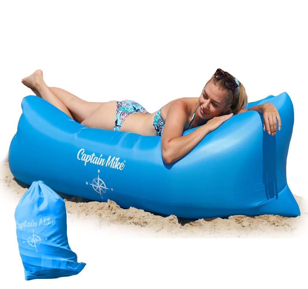 Air Sofa, Lazy Bag, Leżak dmuchany na plażę Captain Mike®