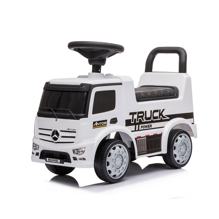 Sapphire Kids Jeździk pchacz dla dziecka Mercedes Antos Truck biały JEZDZIK_ACTIVITY_TRUCK