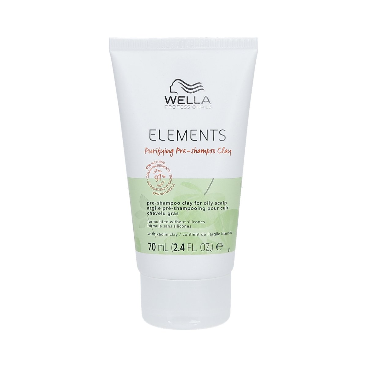 WELLA PROFESSIONALS_Elements Purifying Pre-Shampoo Clay oczyszczający szampon do tłustej skóry głowy 70ml