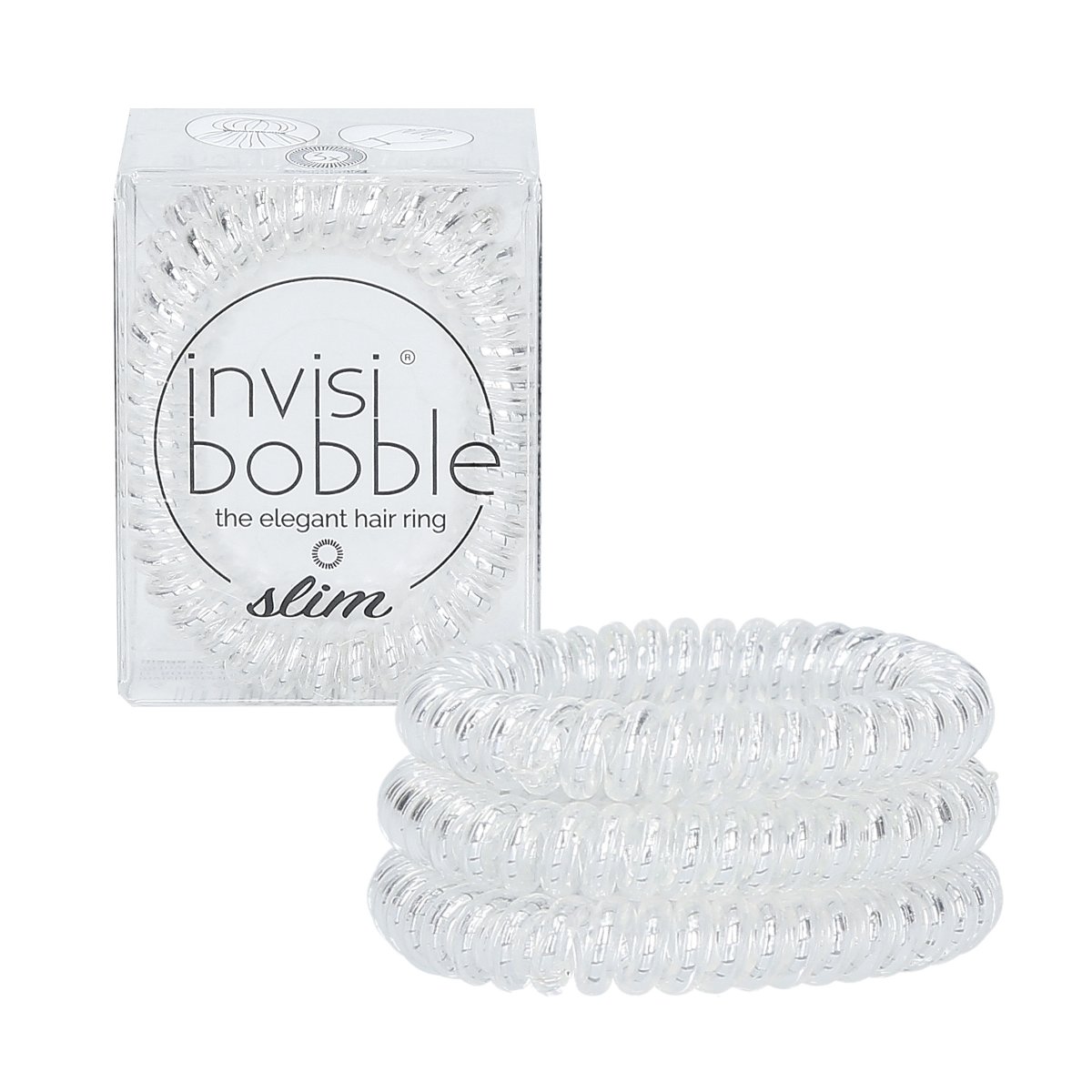 INVISIBOBBLE, SLIM, Gumki do włosów (Chrome Sweet Chrome), 3 szt.
