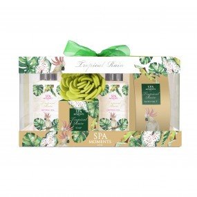 Estetica SPA Moments Tropical Rain Flower Zestaw Kosmetyków O Zapachu Tropicalnego Deszczu 5901738828360