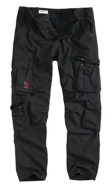 Surplus Spodnie Airborne Slim Czarne - M