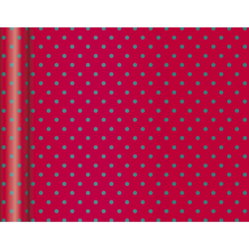 Clairefontaine Papier ozdobny Green dots 500 x 35 cm