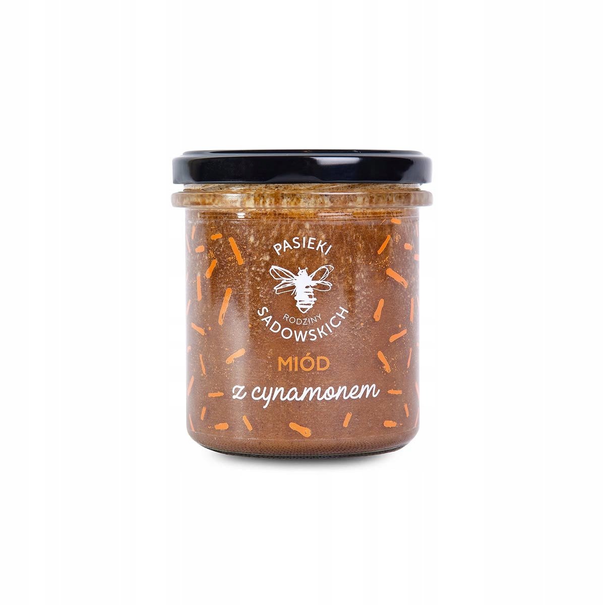 Pasieki Rodziny Sadowskich − Miód z cynamonem − 430 g